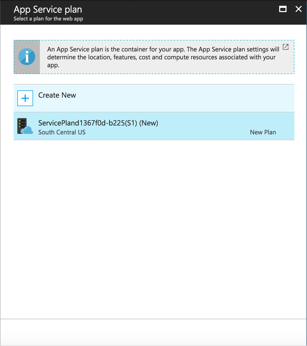 Microsoft Azure - App Service