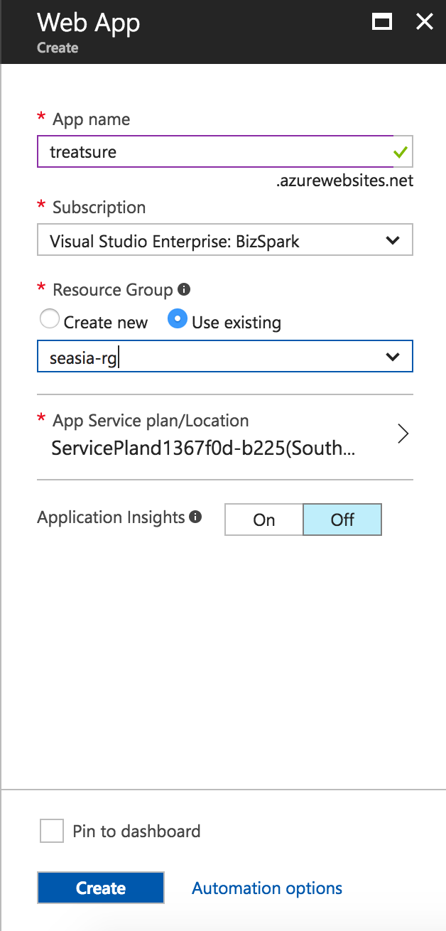 Microsoft Azure - App Service