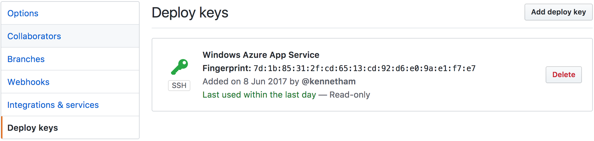 Microsoft Azure - App Service