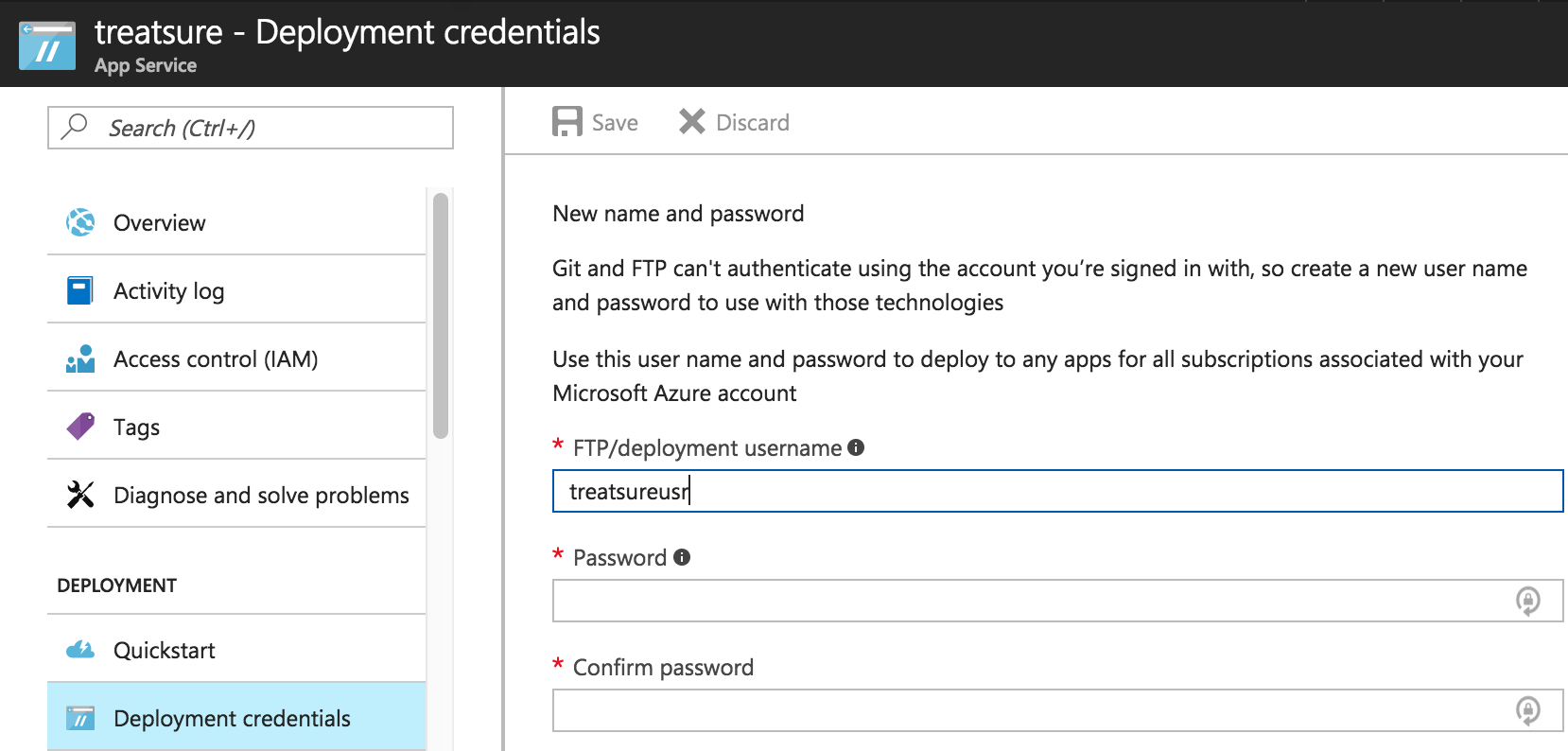 Microsoft Azure - App Service