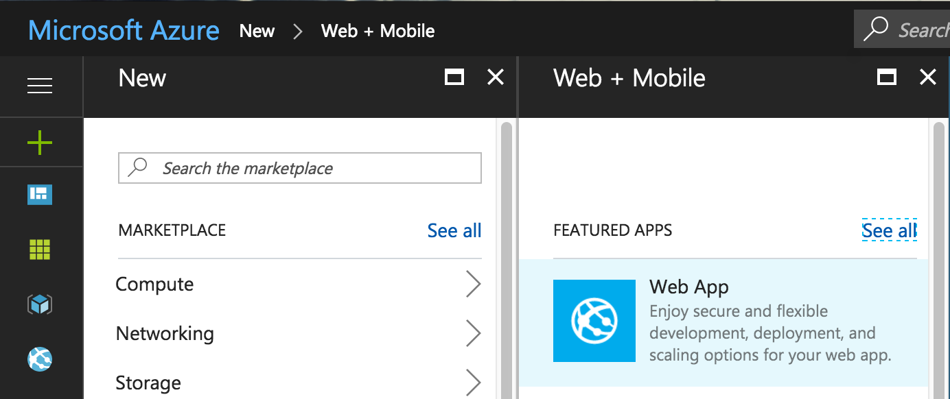 Microsoft Azure - App Service