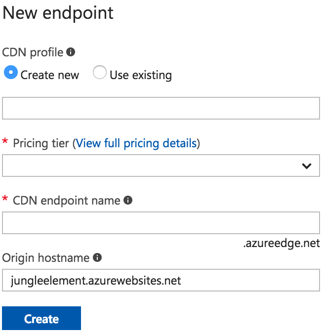 Microsoft Azure - CDN