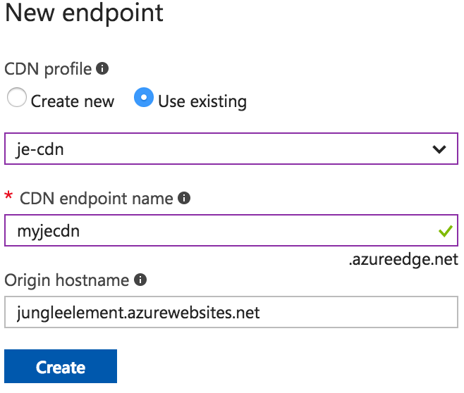 Microsoft Azure - CDN