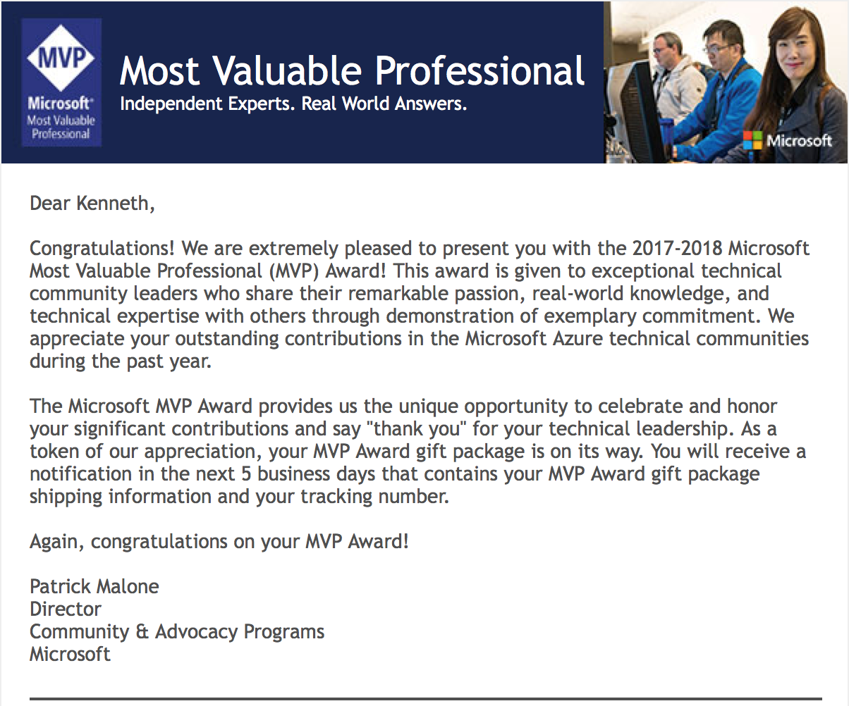 Microsoft MVP